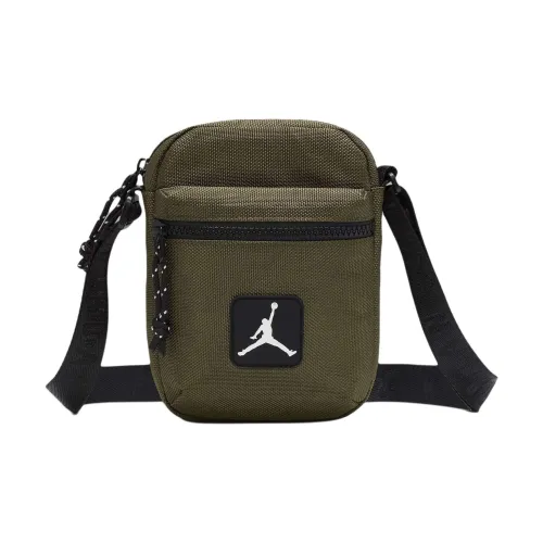 Джордан Полиэстер Сумка через плечо Сумка на плечо Мужская Оливковая