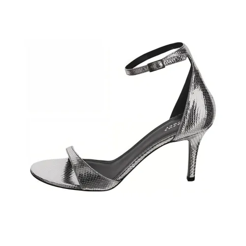 ISABEL MARANT One Ремешок Сандалии 8 см Женские Серебряные