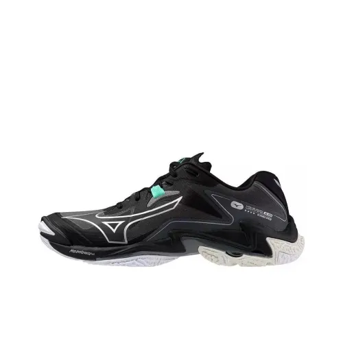 Mizuno Slip-resistant Abrasion-resistant Low-top Training Shoes Unisex Black Мицубо Противоскользящие Устойчивые к истиранию Низкие Кроссовки для тренировок Унисекс Черные