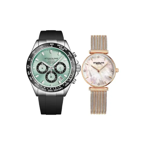 STUHRLING Кварцевый Movement Унисекс Часы 42 мм Синие