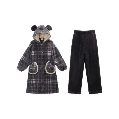 GUKOO x Disney Mickey Series Пижамный комплект Мужской Mist Серый