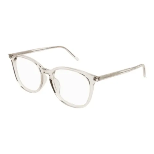SAINT LAURENT Ацетат Прямоугольные Оправы для Очков Женские Серые