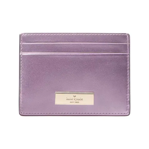 Kate Spade Лакированная кожа Держатель для карт Маленький Женский Кварц Розовый