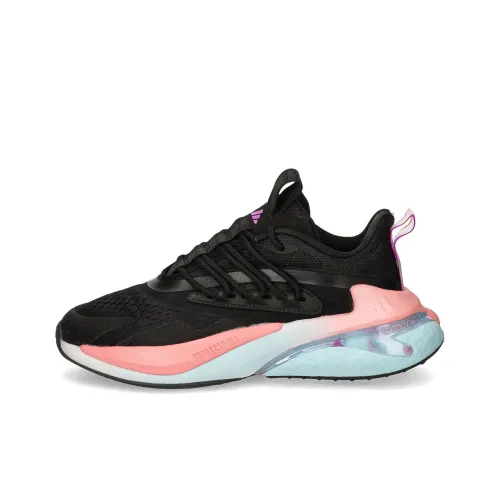 Adidas Slip-resistant Abrasion-resistant Low-top Беговые кроссовки Женские Черные