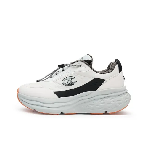 Champion Беговые кроссовки Low Top Молочно-белый/Черный Женские
