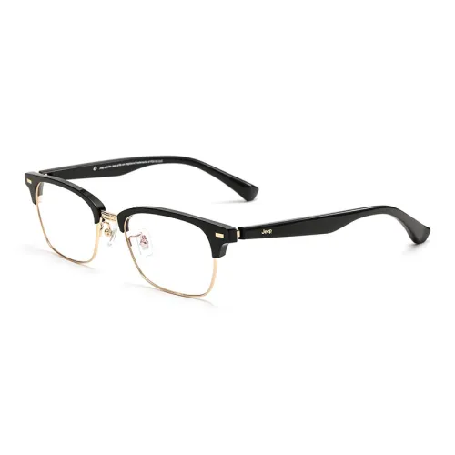 JEEP Квадратные Оправы для Очков Мужские Золотые