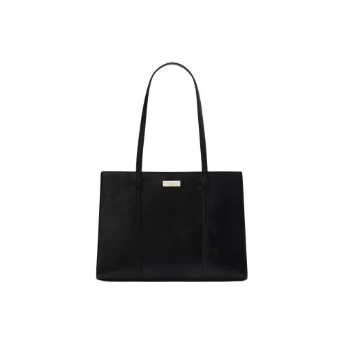 Kate Spade PVC Тоут Сумка Сумка для покупок Сумка на плечо Сумка Большая Женская Черная