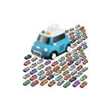 Синий встроенный автомобиль [70 единиц]