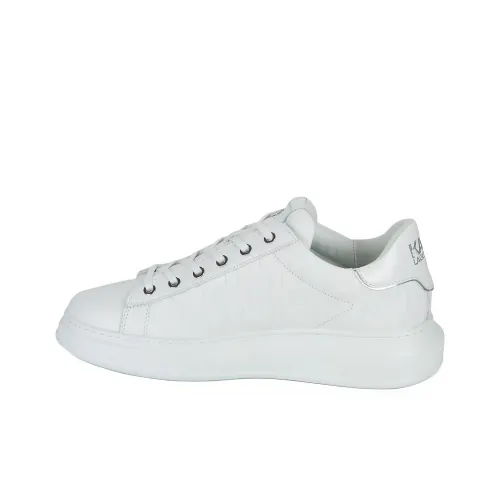 KARL LAGERFELD Низкий топ Скейтборд Кроссовки Мужские Белые