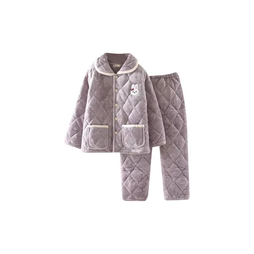 Bejirog Pajama Комплект Женский Фиолетовый