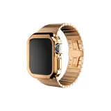 Розовое золото, ремешок + розовое золото, корпус