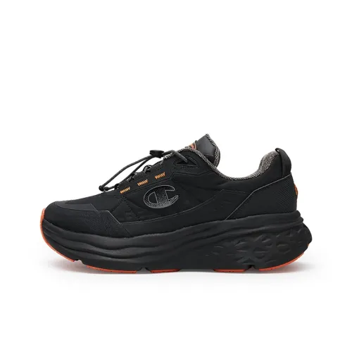 Champion Беговые кроссовки Low Top Черный/Окисленный оранжевый Мужской