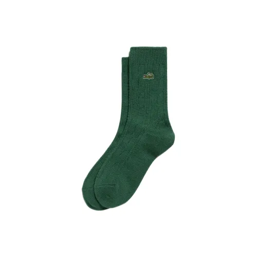 LACOSTE 1 шт Зеленые Женские Носки MID до икры