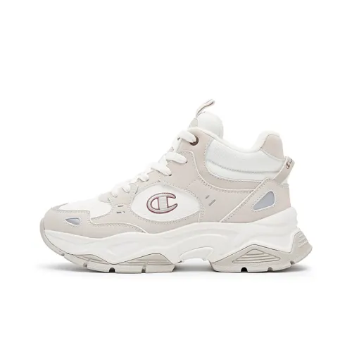 Champion High Top Crepe Sneakers Женские Молочно-белые