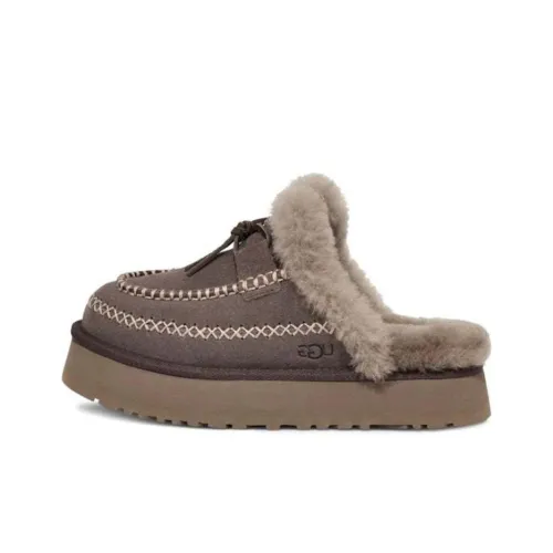 UGG Устойчивые к истиранию Домашние тапочки Женские Коричневый