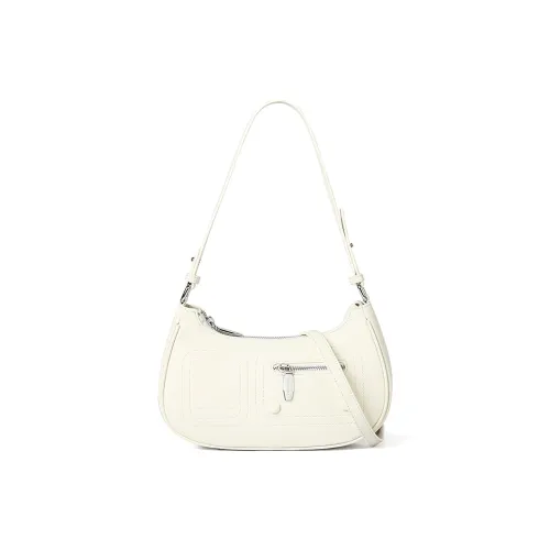 TUCANO ПУ (полиуретан) Портативные Сумки через плечо Сумка на плечо Маленькая Женская Экрю