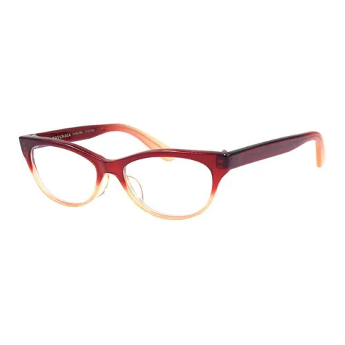 MASUNAGA Пластиковая оправа Кошачий глаз OPTICAL Очки Женские Темно-красный Градиентный