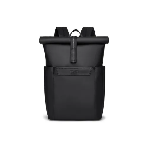 FAIRWHALE Рюкзак из кожаной мембраны большой унисекс белый черный