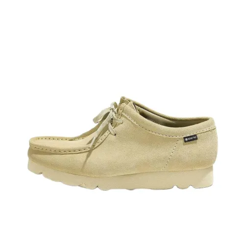 Clarks Wallabee Мужская повседневная обувь, низкий топ, бежевый, мужской