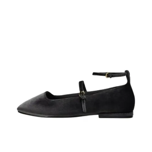 ZARA Женские повседневные туфли Серый Женские