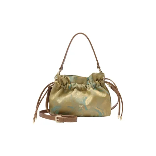 Ancient Yi Xi Полиэстер Сумка через плечо Маленькая Женская Корица Светло-коричневый