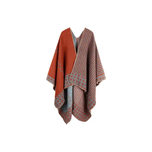 VINEY Шали Апельсин Женские