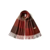 Коричнево-красный в клетку