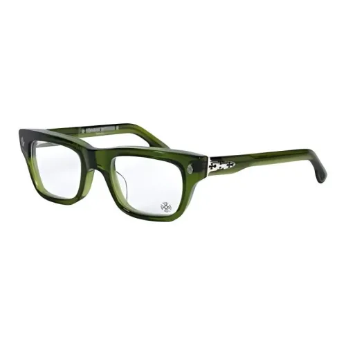Chrome Hearts Нерегулярная форма Оправы для очков Унисекс Зеленый