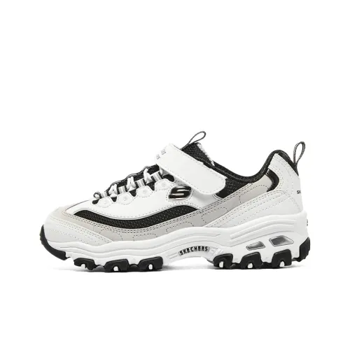 Skechers Kids Lifestyle Shoes Белый Черный Подростки