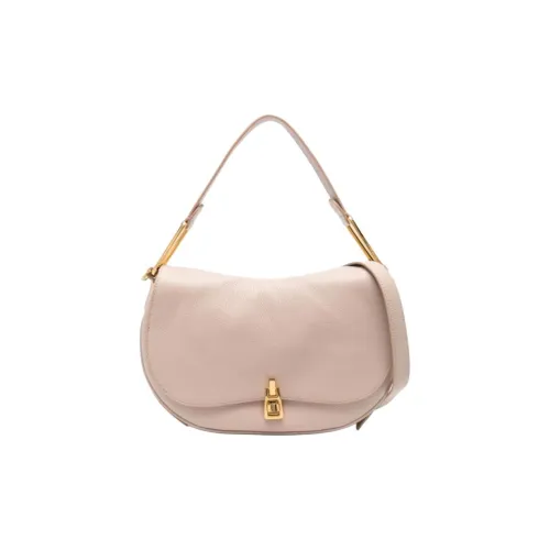 COCCINELLE GRAIN LEATHER Портативная сумка через плечо сумка на плечо средняя женская розовая