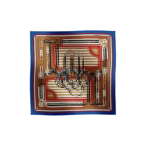 HERMES Кашемир Палантины Женские Многоцветный