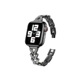 Маленький V Сердце Ремешок, Черный