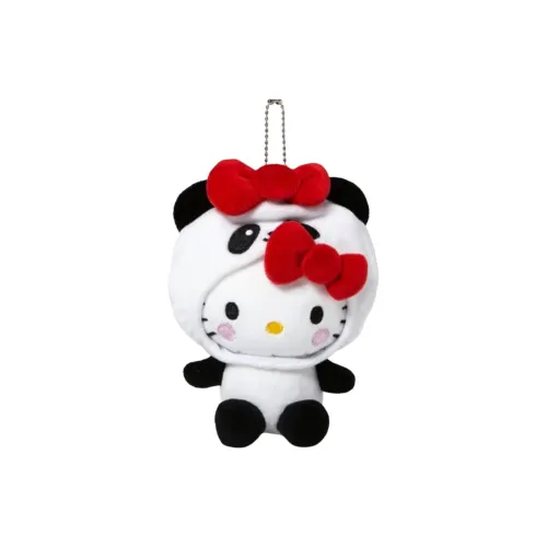 Санрио HELLO KITTY PANDA Куклы Плюшевый Брелок 14 см Рекомендуемый рост