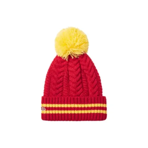 New Era Акриловые шапки-бини для детей красного цвета