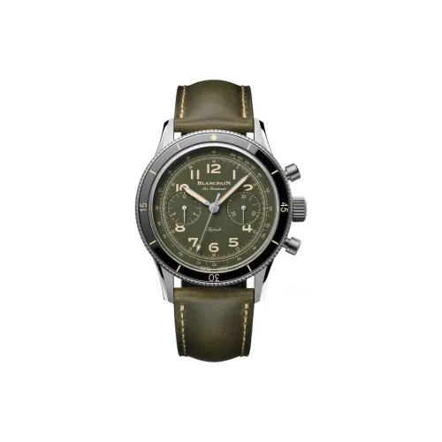 BLANCPAIN Автоматический Механический Часы Мужские 42,5 мм Зеленый