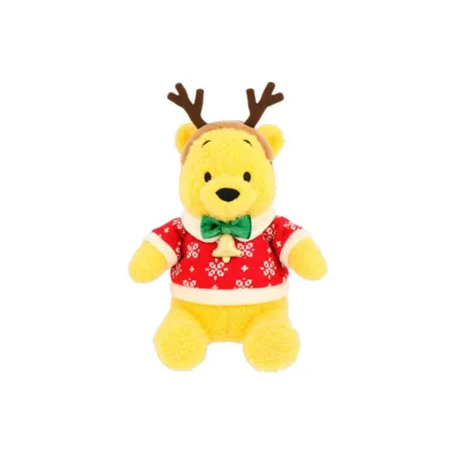 Disney 2024 Christmas Collection Куклы Winnie The Pooh Плюшевые Куклы Средний Размер Высота Tokyo Disney