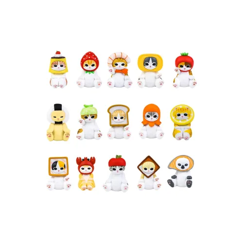 TOYZEROPLUS Кошка Удача Песочный цвет Don't Want To Be Котенок 2nd Поколение 2nd Edition Акула Милый Бусины