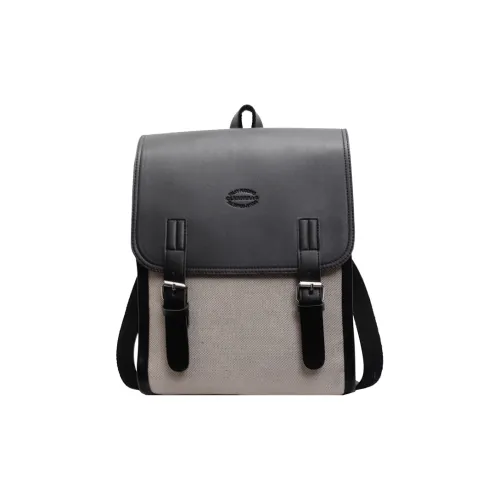 NIGEER ПУ (полиуретан) Рюкзак Стандартный Унисекс Черный Хаки Коричневый Зеленый