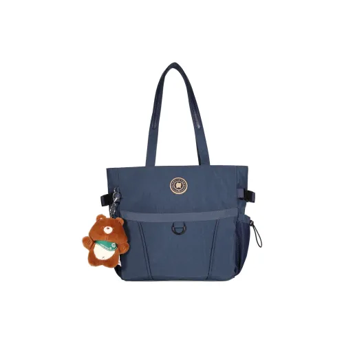 DANNYBEAR Ткань Тоут Сумка на одно плечо Стандартная Унисекс Темно-синий