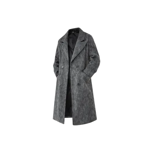 KSEK Темно-серый унисекс пальто