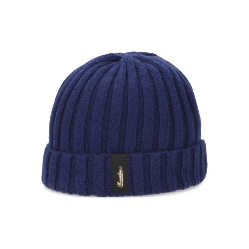 Borsalino Кашемир Шапки-бини Мужской Морской Синий
