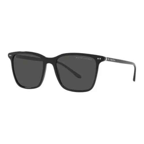 Ralph Lauren Пластик OVAL SUNGLASSES Мужской Черный