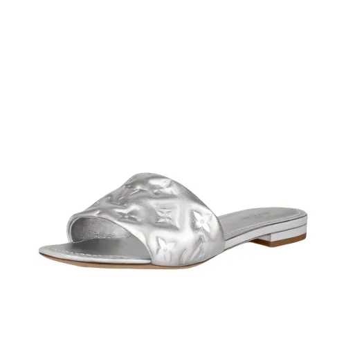 LOUIS VUITTON Revival Слипоны Женские Серебряные