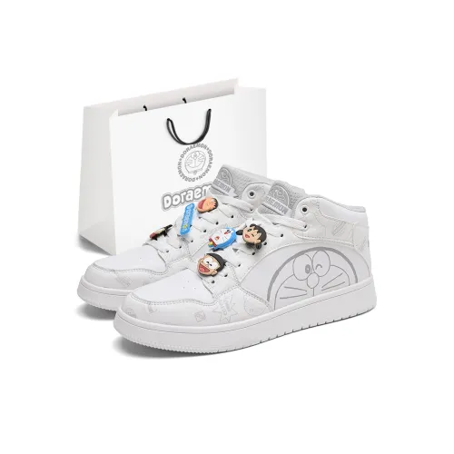 DoraemonA MID Топ Скейтборд Кроссовки Унисекс