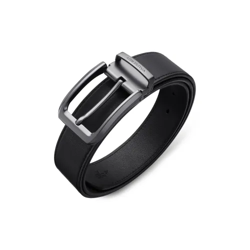 VAUSERDY Ремни из лощеной коровьей кожи мужские ширина 3,5 см