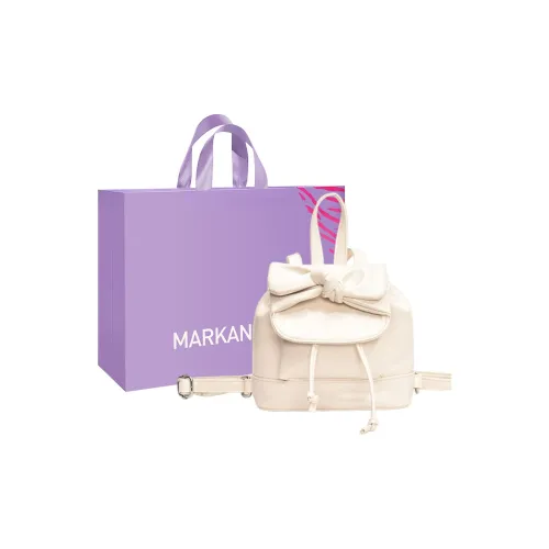 MARKANGARO ПУ (полиуретан) Одно плечо Двойное плечо Ручная сумка Сумка через плечо Стандартная Женская Кремовый Белый Небесный Синий Серебряный Белый