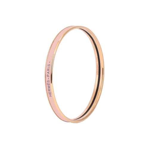 HERMES Эмаль Браслеты Женские Розовый