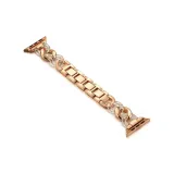 Одиночный ряд смолы и розовое золото, прозрачный