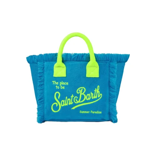 MC2 SAINT BARTHELEMY Хлопок Тоут Сумка Сумка для покупок Сумка через плечо Сумка Женская Синяя