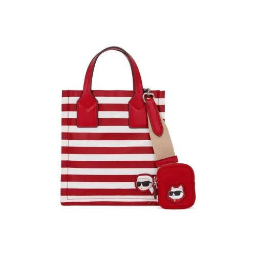 Karl Lagerfeld Переработанный нейлон сумка через плечо маленькая сумка женская красная и белая